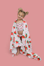 DREAM BIG LITTLE CO One in a Melon Dream Towel Cotton Beach Towel 31 by 63 InchesEveretts Place
