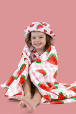 DREAM BIG LITTLE CO One in a Melon Dream Towel Cotton Beach Towel 31 by 63 InchesEveretts Place