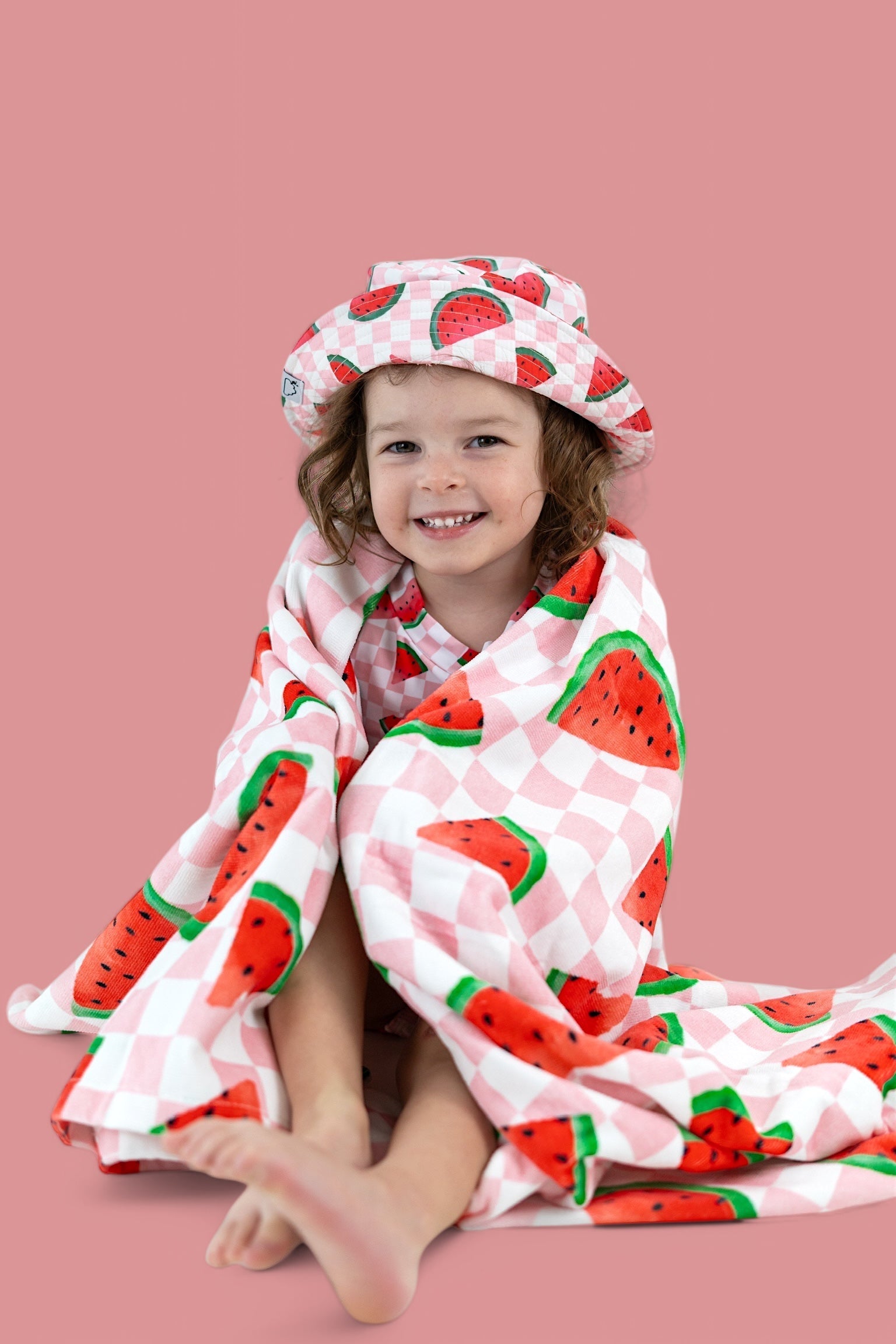 DREAM BIG LITTLE CO One in a Melon Dream Towel Cotton Beach Towel 31 by 63 InchesEveretts Place