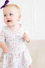 Mila & Rose ® One in a Million Three Quarters Sleeve Twirl Bodysuit for Babies - 