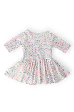 Mila & Rose ® One in a Million Three Quarters Sleeve Twirl Bodysuit for Babies - 
