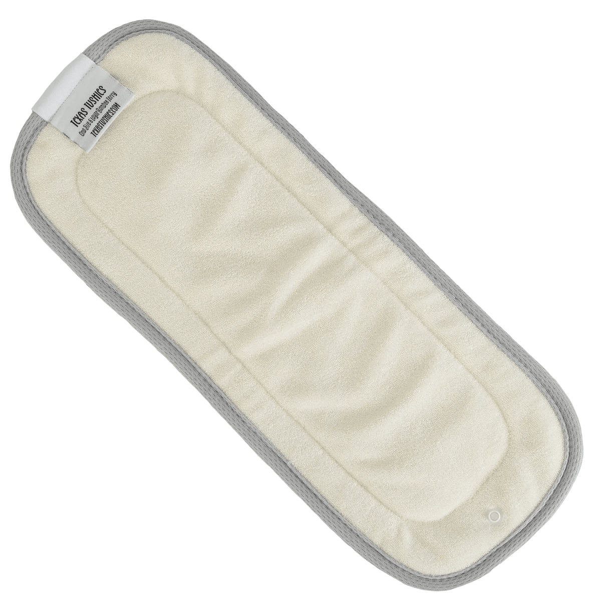 Texas Tushies One Size - 6 layer Natural Fiber Cloth Diaper Inserts with Snap - 