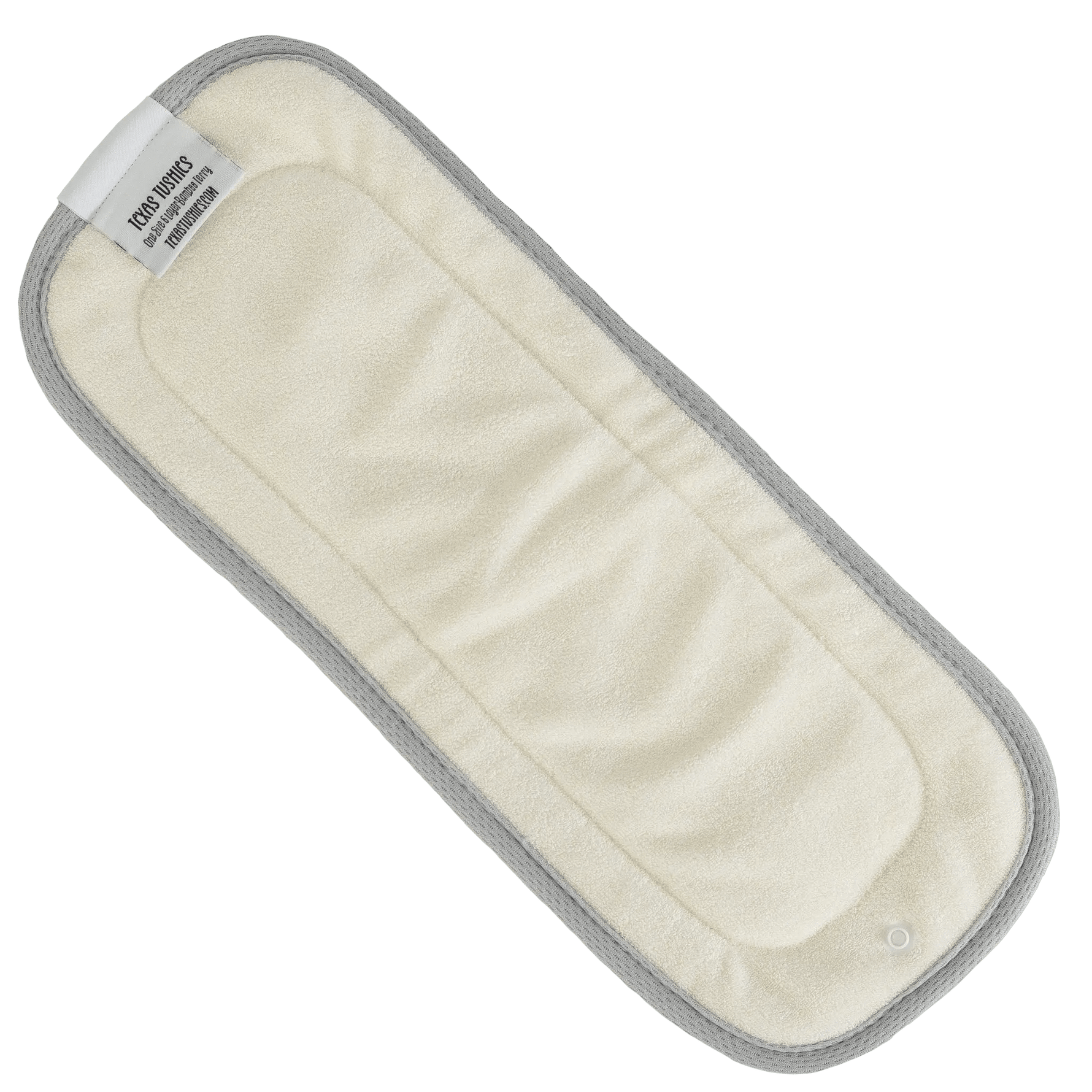 Texas Tushies One Size - 6 layer Natural Fiber Cloth Diaper Inserts with Snap - 
