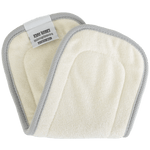 Texas Tushies One Size - 6 layer Natural Fiber Cloth Diaper Inserts with Snap - 