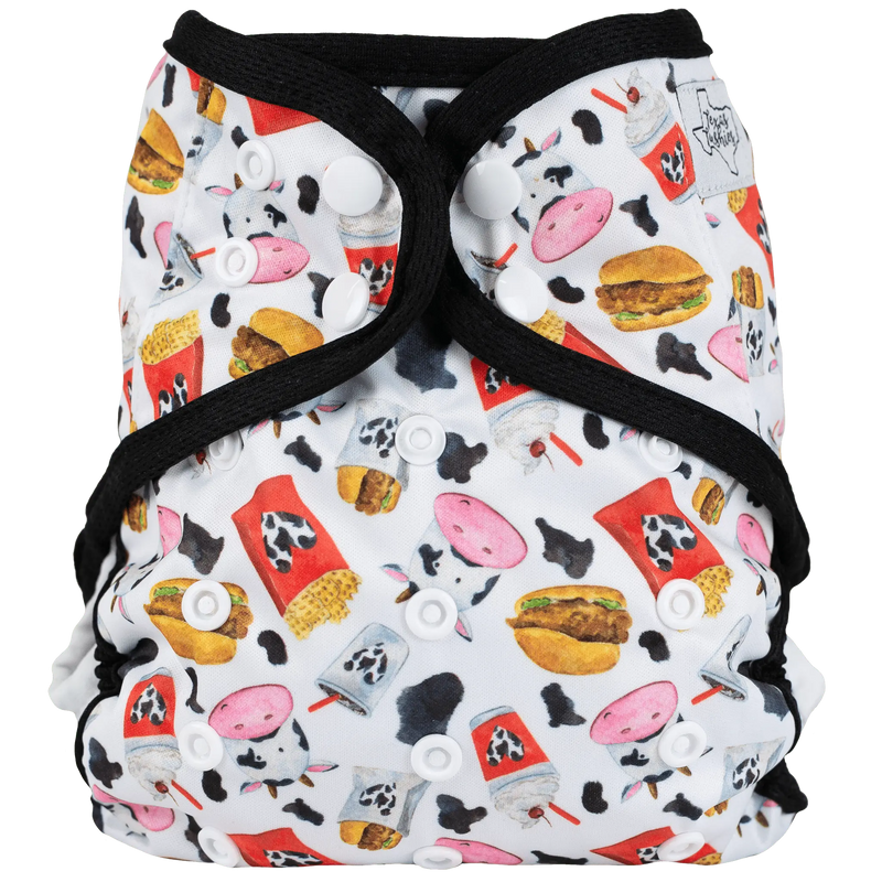 One Size Cover Cloth Diaper - Everetts Place: Online Boutique