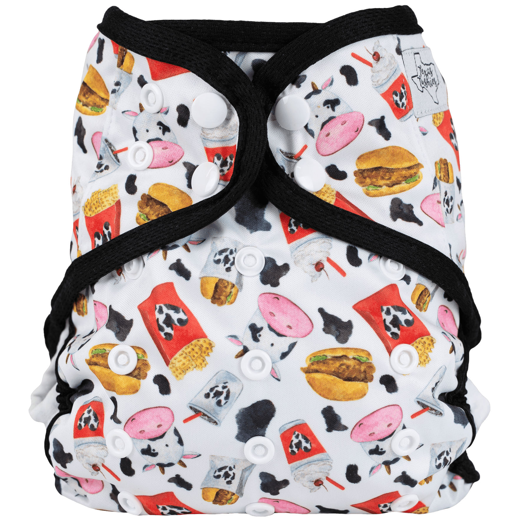 Texas Tushies Eco-Friendly Cloth Diaper with Adjustable Fit for Babies 8 to 40 Pounds - Baby & Toddler > Diapering > Diapers > Cloth Diapers Cloth Diapers