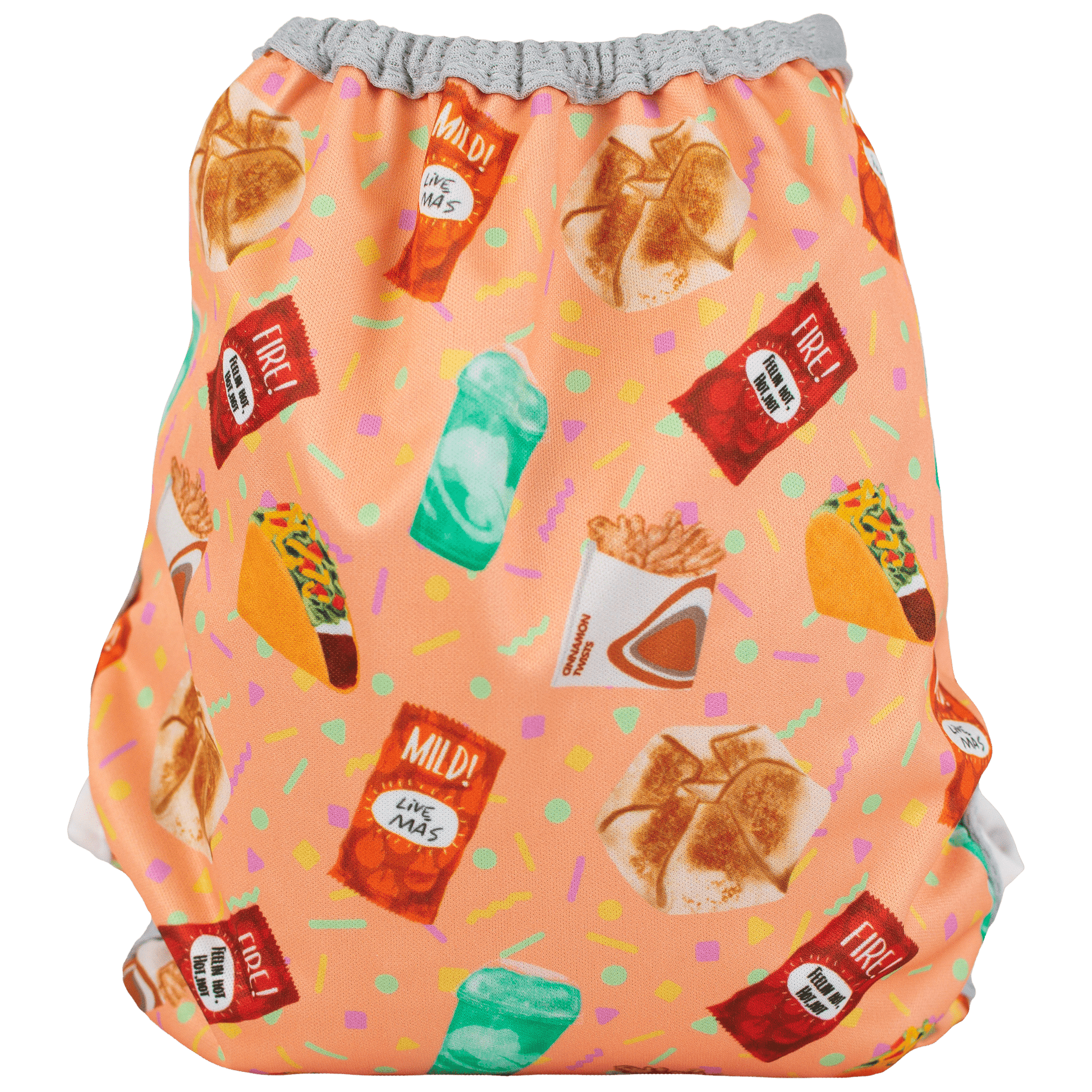 One Size Cover Cloth Diaper Adjustable Fit for Babies 8 to 40 Pounds Texas Tushies