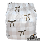 The Good Village Cloth Co. One Size Pocket Diaper | Ador - A - Bow - 