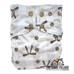 The Good Village Cloth Co. One Size Pocket Diaper | Ador - A - Bow - 