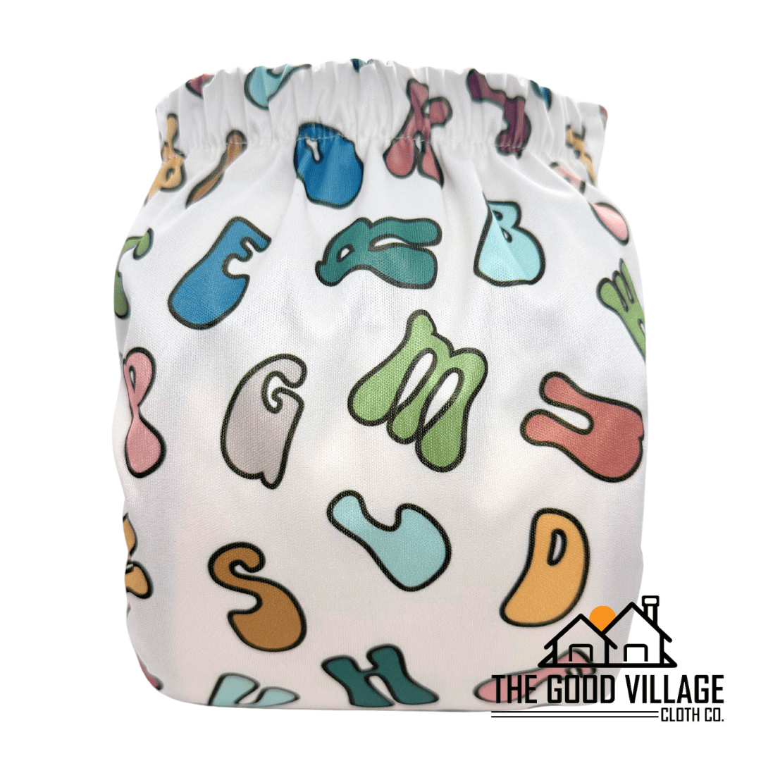 The Good Village Cloth Co. One Size Pocket Diaper | Alpha - 