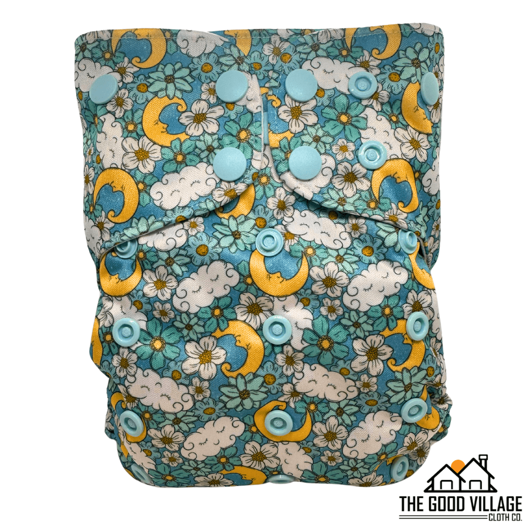 The Good Village Cloth Co. One Size Pocket Diaper | Dreamweaver - 