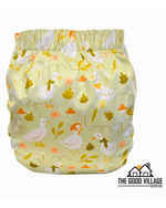 The Good Village Cloth Co. One Size Pocket Diaper - Feathered and Fall - 