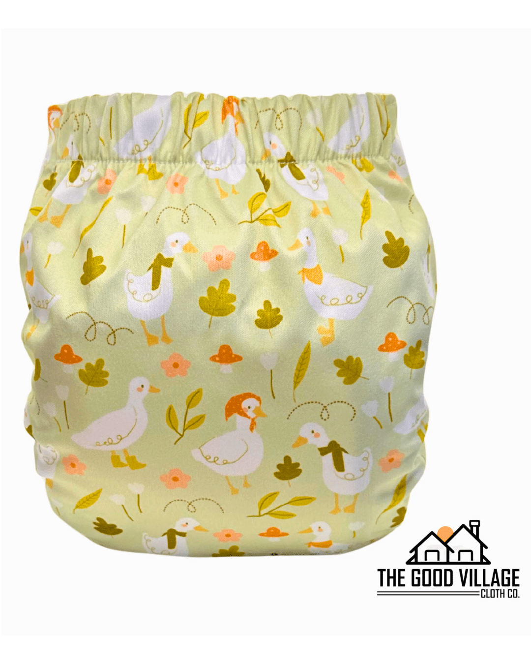 The Good Village Cloth Co. One Size Pocket Diaper - Feathered and Fall - 