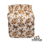 The Good Village Cloth Co. One Size Pocket Diaper - Gridiron Glam - 