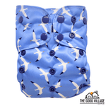 The Good Village Cloth Co. One Size Pocket Diaper | Gull Tide - 