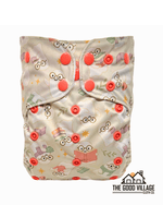 The Good Village Cloth Co. One Size Pocket Diaper - Haunted Hobbies - 