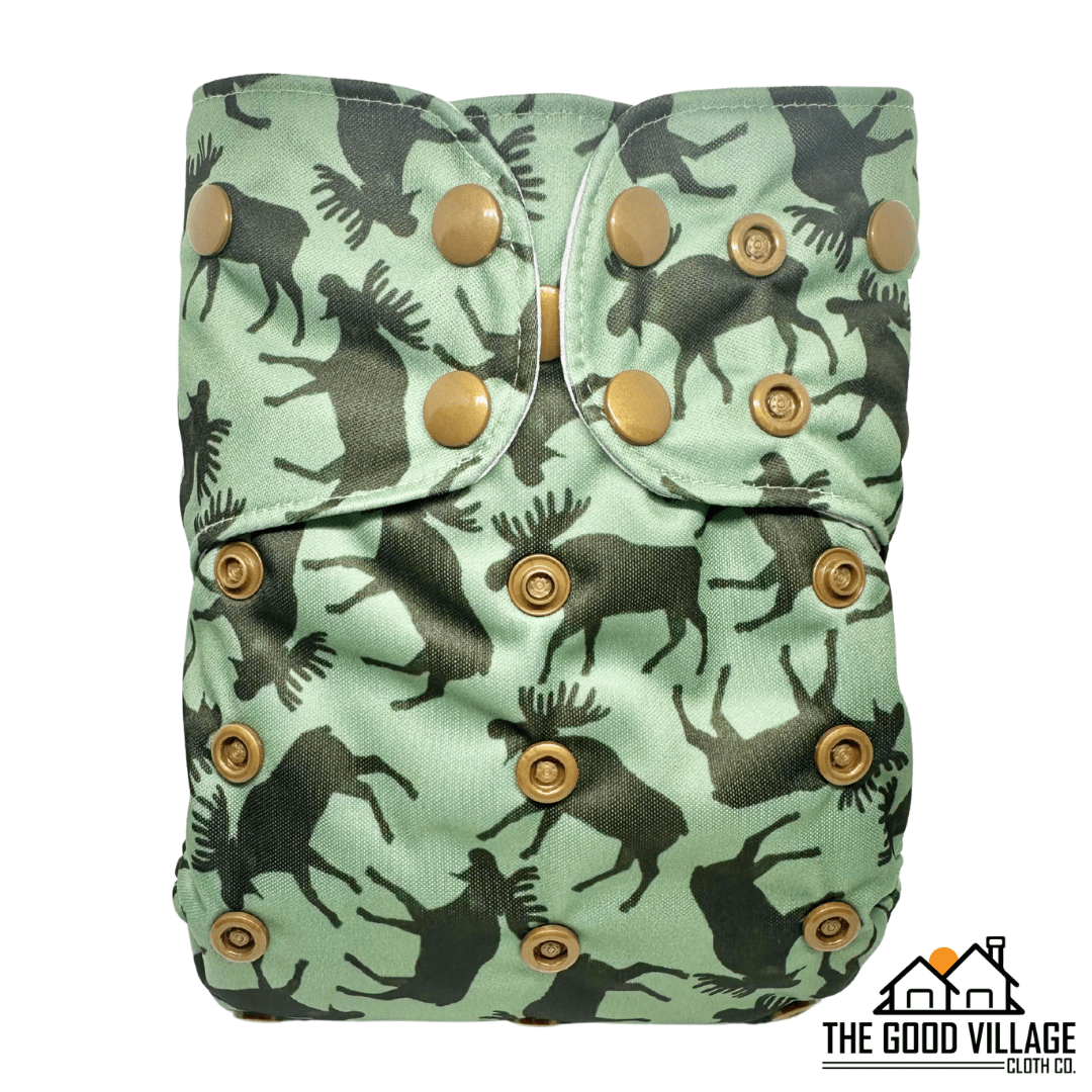 The Good Village Cloth Co. One Size Pocket Diaper | Mooses - 