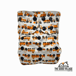 The Good Village Cloth Co. One Size Pocket Diaper - Pumpkin Haul - 
