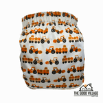 The Good Village Cloth Co. One Size Pocket Diaper - Pumpkin Haul - 