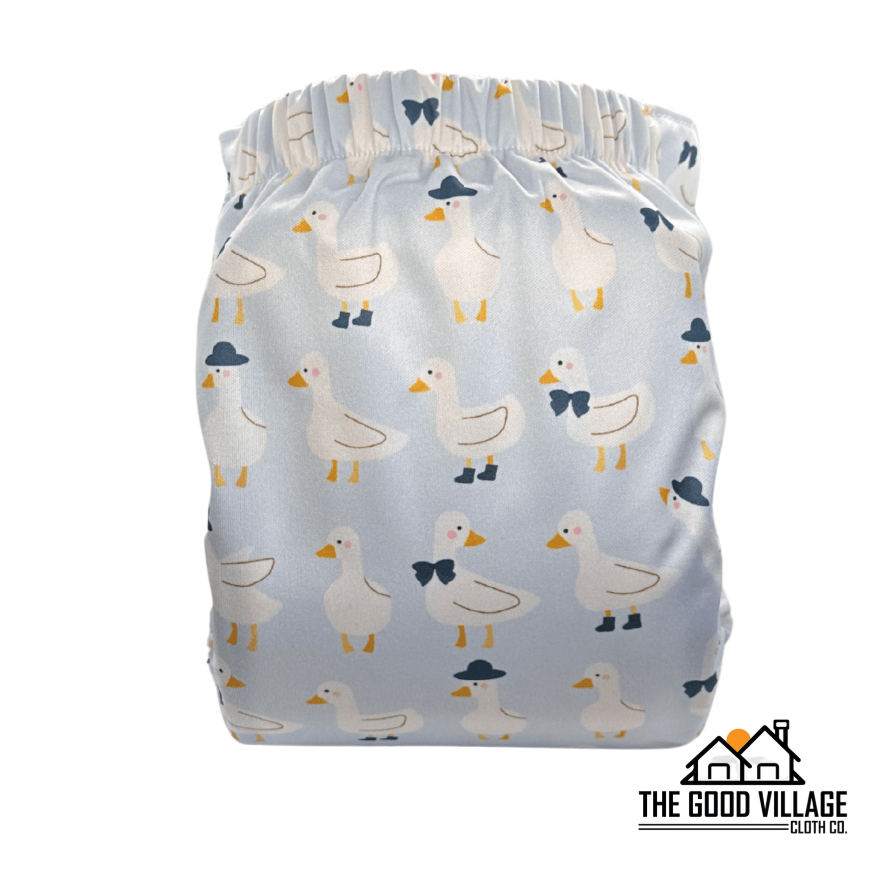 The Good Village Cloth Co. One Size Pocket Diaper - Silly Duck - 