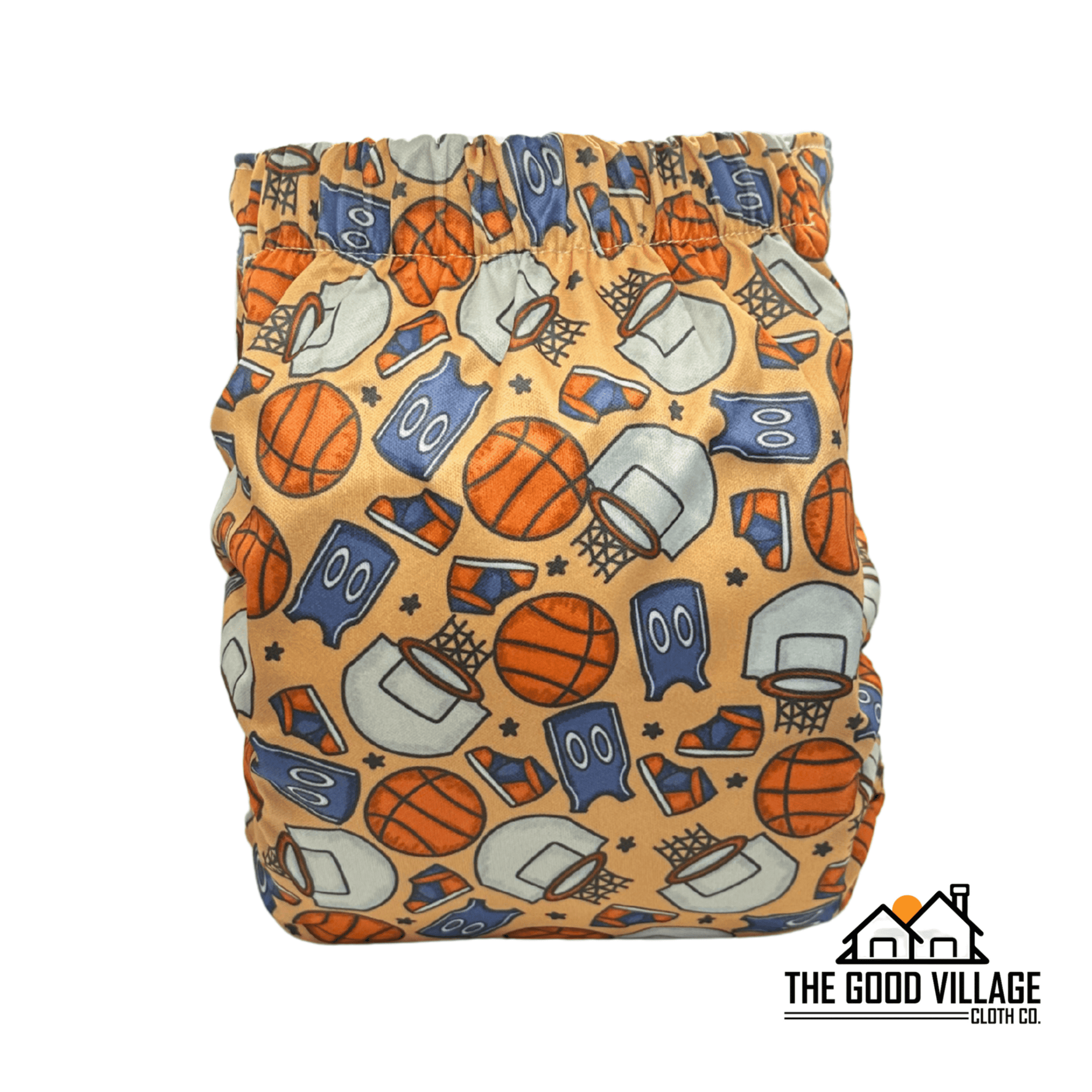 The Good Village Cloth Co. One Size Pocket Diaper - Slam Dunk - 