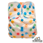 The Good Village Cloth Co. One Size Pocket Diaper | Sunny Snuggles - 