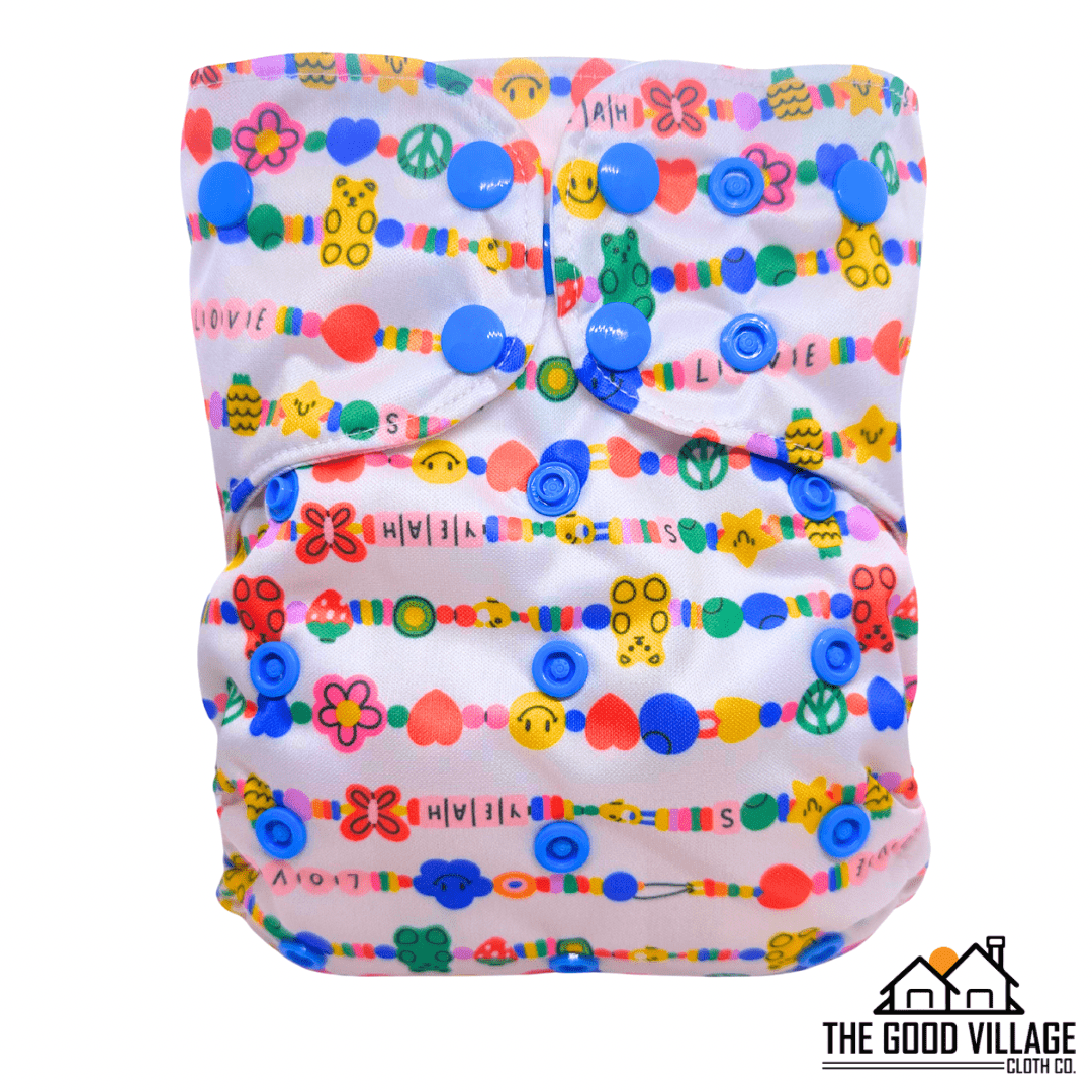 The Good Village Cloth Co. One Size Pocket Diaper | Tied Together - 