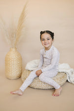 Little Joy Co. Oopsie Daisy 2Pc Bamboo Pajama Set For Kids Cozy Sleepwear - Everetts Place Boutique - 