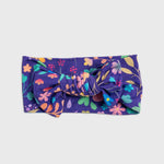 Bam & Stitch Orchid Gardens Bow Headband - 