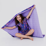 Bam & Stitch Orchid Gardens Kids Blanket - 