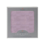 Orchid Lavender Cotton Crib Sheet - Pink, Linens | Everetts Place