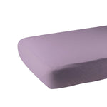 Newcastle Classics Orchid Lavender Cotton Crib Sheet Soft Breathable Fabric for Babies - 