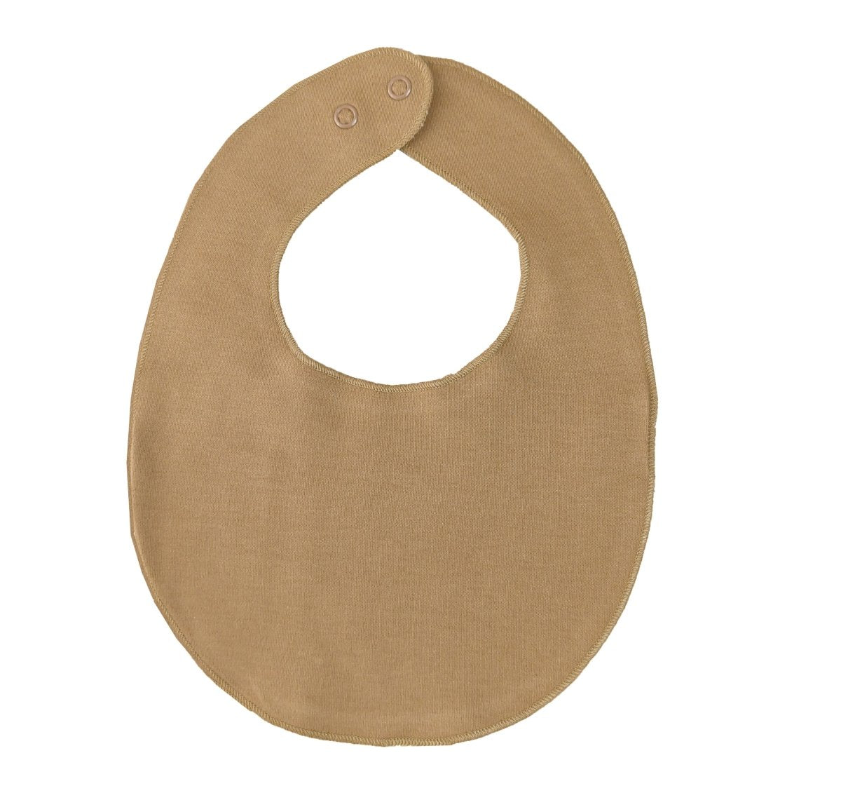 LUCY LUE ORGANICS Organic 2 - Layer Bib | Caramel - Everetts Place Boutique - 