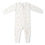 Makemake Organics Organic 2 - Way Zip Romper - Ice Cream