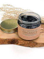 Butter Me Up Organics Organic Activated Charcoal Toothpaste with Natural Whitening for All Ages - 