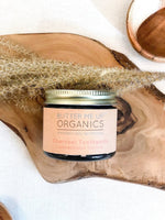 Butter Me Up Organics Organic Activated Charcoal Toothpaste with Natural Whitening for All Ages - 