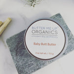 Butter Me Up Organics Organic Baby Butt Butter Diaper Cream Safe for Cloth Diapers - 
