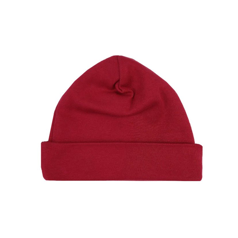 LUCY LUE ORGANICS organic baby hat| crimson - Everetts Place Boutique - 