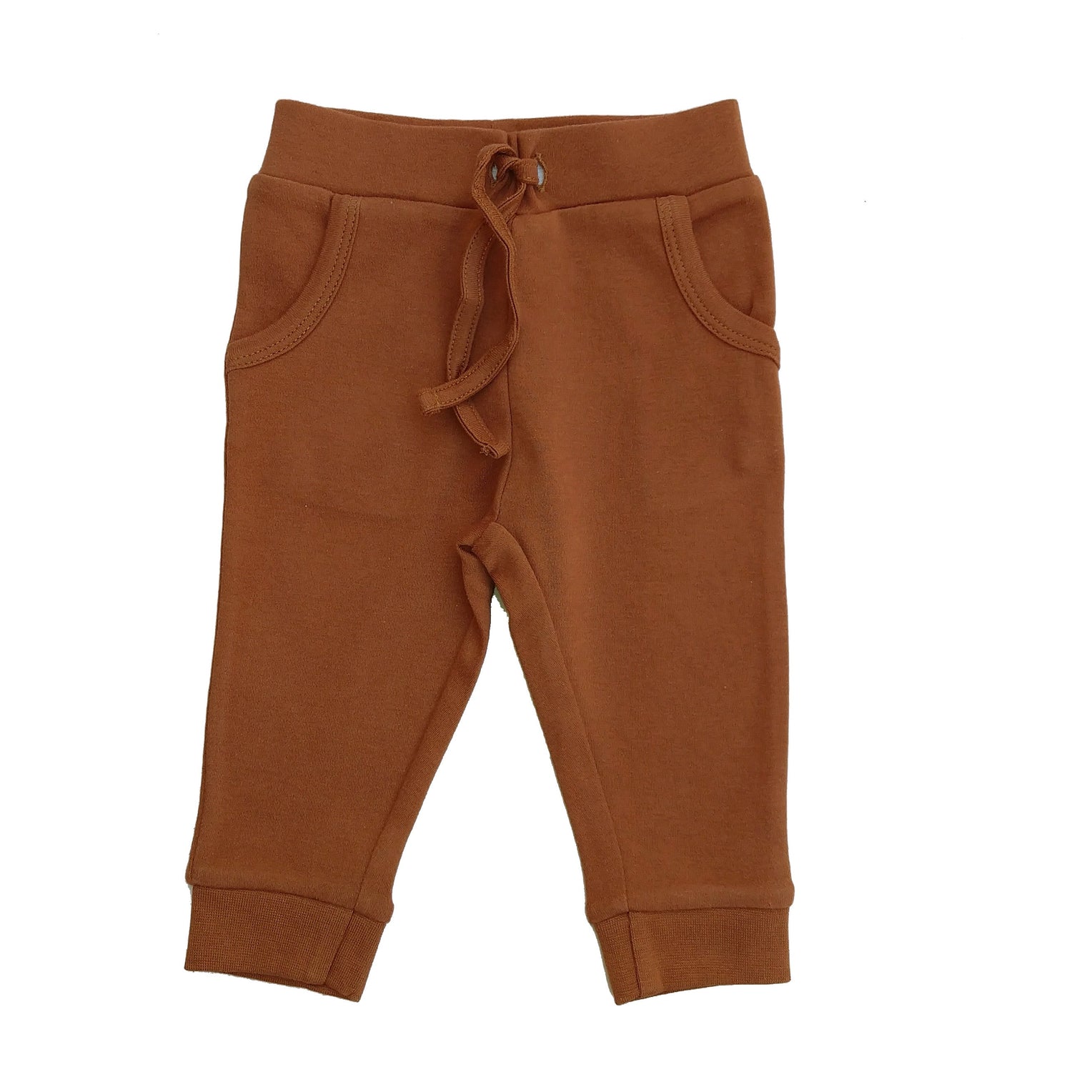 LUCY LUE ORGANICS organic baby jogger pants | cotton baby bottoms