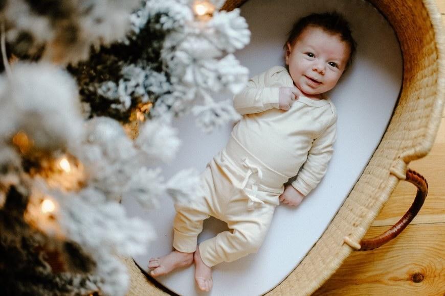LUCY LUE ORGANICS organic baby leggings | soft cotton everyday baby pants