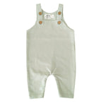 LUCY LUE ORGANICS organic baby overalls | sage - Everetts Place Boutique - 