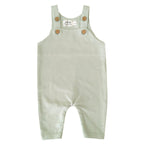 LUCY LUE ORGANICS organic baby overalls | sage - Everetts Place Boutique - 