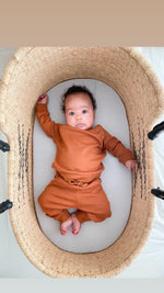 LUCY LUE ORGANICS organic baby pullover | long sleeve cotton sweatshirt