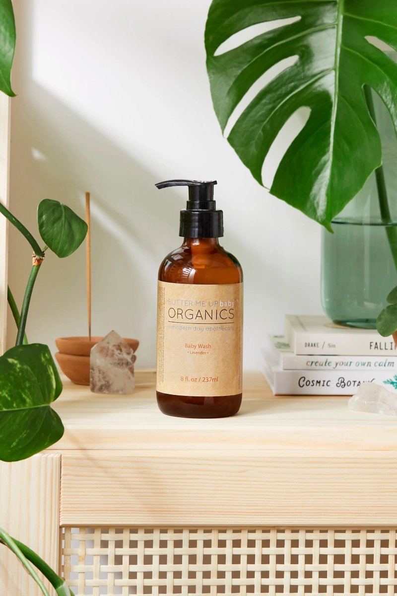 Organic Baby Wash with Gentle Lavender for Safe Cleansing of Infants - Everetts Place