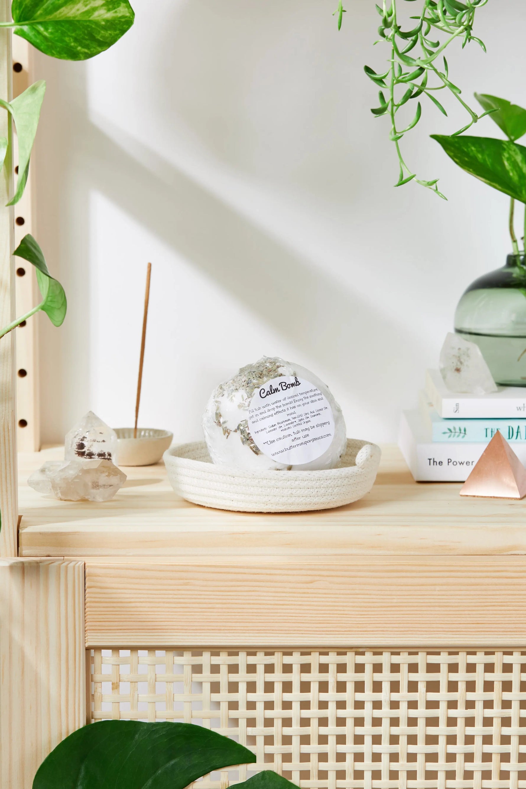 Butter Me Up Organics Organic Bath Bomb with Lavender and Chamomile for Relaxation Enthusiasts - Health & Beauty > Personal Care > Cosmetics > Bath & Body > Bath Additives Bath