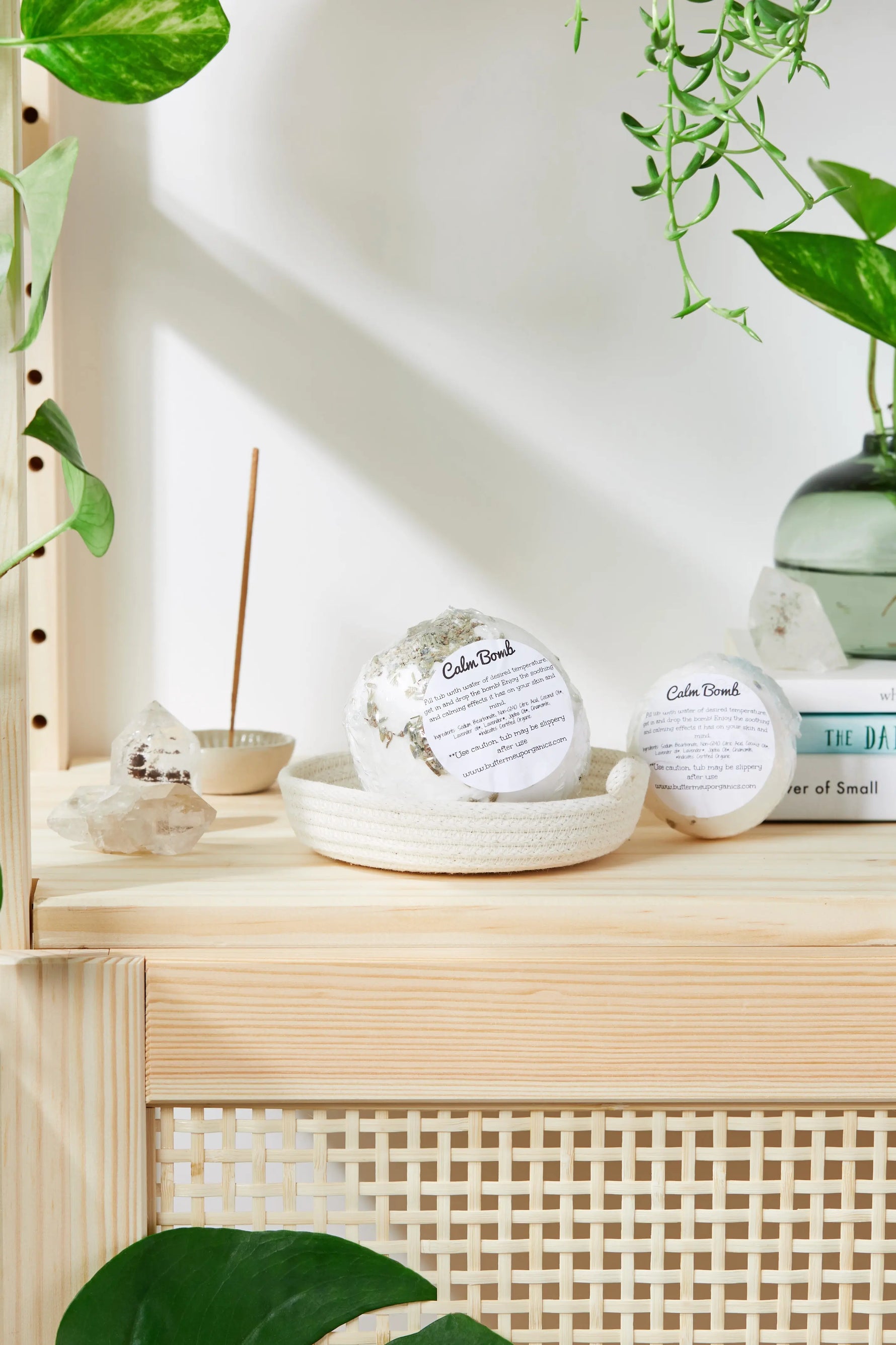 Butter Me Up Organics Organic Bath Bomb with Lavender and Chamomile for Relaxation Enthusiasts - Health & Beauty > Personal Care > Cosmetics > Bath & Body > Bath Additives Bath