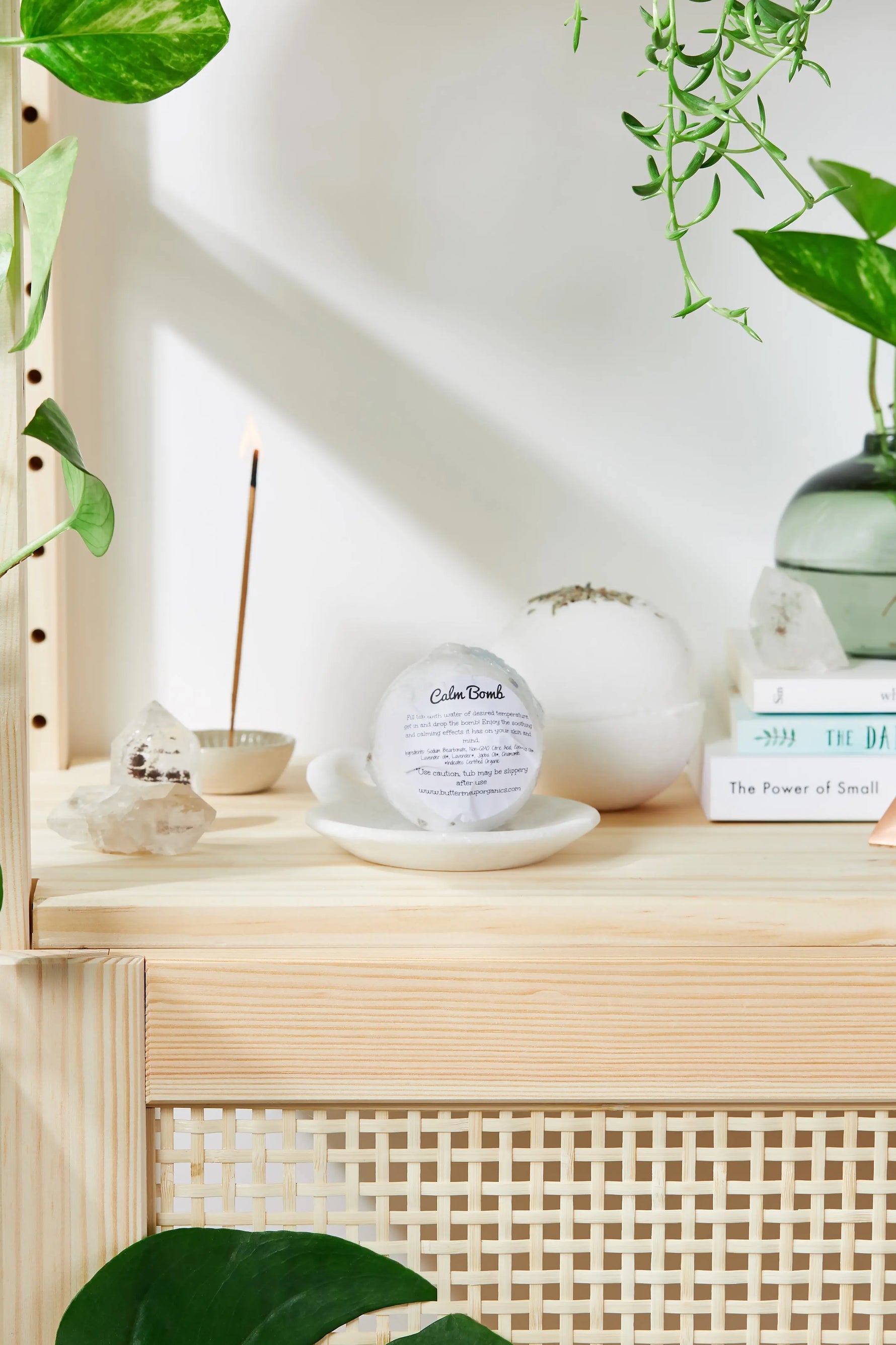 Butter Me Up Organics Organic Bath Bomb with Lavender and Chamomile for Relaxation Enthusiasts - Health & Beauty > Personal Care > Cosmetics > Bath & Body > Bath Additives Bath