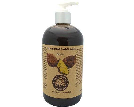 Organic Black Soap & Aloe Wash - Everetts Place: Online Boutique - Bodycare