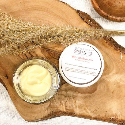 Organic Blemish Cream Dark Spot Scar And Acne Treatment Butter Me Up Organics