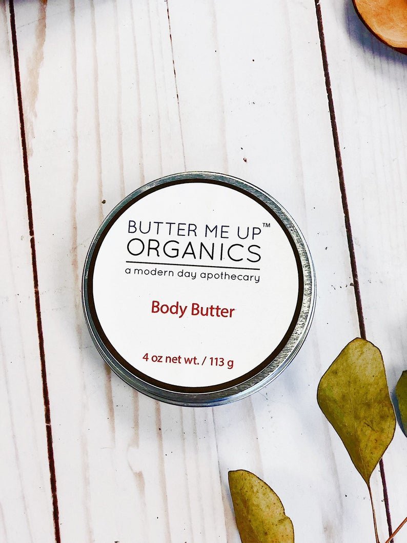Organic Body Butter with Natural Hydrating Formula for Dry Skin Care - Everetts Place
